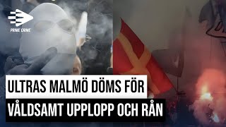 ULTRAS MALMÖ DÖMS FÖR VÅLDSAMT UPPLOPP amp RÅN  HELA RÄTTEGÅNGEN [upl. by Ninnette54]