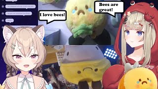 Shiina and Panko Talk About Bees [upl. by Onil581]