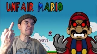 Unfair Mario  I HATE THIS GAME  Gameplay CommentaryFace cam reaction [upl. by Kho183]