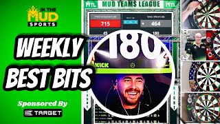 EPIC Darts Moments Insane Checkouts amp The Teams League Returns 🎯  Mud Mondays [upl. by Sirak]