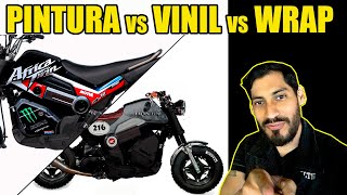 HONDA NAVI  PINTURA VS VINIL VS WRAP  CUAL ES MEJOR [upl. by Portwine]