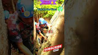 Enkannil Acham illa  Stunt Part 85 shorts stunt stunts stuntgonewrong rockclimbing climbing [upl. by Roybn]