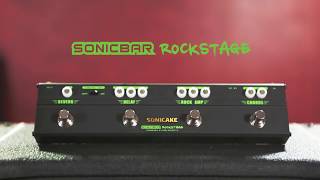 SONICAKE Sonicbar Rockstage Multi Guitar Effects Pedal For Arena Rock Fans [upl. by Josefa]