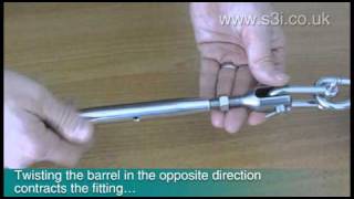 Stainless Steel Turnbuckles  Closed Body Rigging Screws [upl. by Eward31]