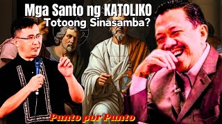 😱😱😱 Pinapasamba daw ang mga Santo Sagot ni Bro Wendell Talibong 😱😱😱 [upl. by Fantasia]