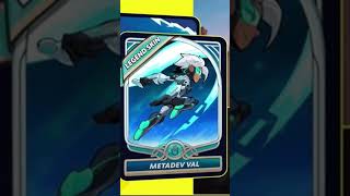 Vistazo a la reveal de la nueva Metadev Val brawlhalla shorts [upl. by Enyleuqcaj]