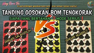 SIAPA YANG BERTAHAN❓MODE SERIUS❗ TANDING MAIN GOSOKAN BOM TENGKORAK [upl. by Lleira]