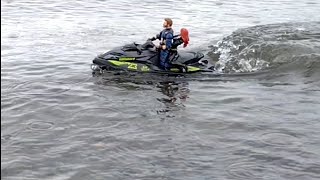 UDIRC INKFISH JETBOATJETSKI OUT OF BOX REVIEWTHOUGHTS AND FIRST RUN  udirc inkfish jetski [upl. by Tallu471]