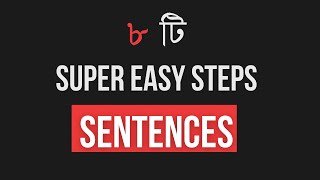 Easy Tricks  All Types of Sentence Structure in Bangla  For English Beginners in Bangla [upl. by Natty]