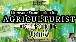 Licensure Examination for Agriculturist QandAReviewer  CROP PROTECTION PART12021 EXAMINATION [upl. by Ennirak]