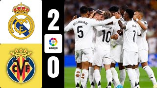 Vinícius Júnior Goal  Real Madrid vs Villarreal 20 Extended Highlights  LaLiga 202425 [upl. by Juliet]