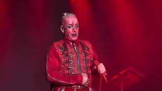 Lindemann Live  Blut 4K 60FPS [upl. by Iret]