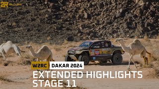 Extended Highlights  Stage 11  Dakar2024  W2RC [upl. by Tannie]