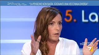 Lucia Borgonzoni commossa Mi sento inutile difronte alle pensioni basse [upl. by Atillertse]