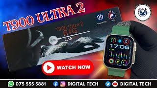 T900 Ultra 2 Smart Watch  📲📞 075 555 5881  219 Inch Infinite Display  Series 9  Unboxing [upl. by Llehcsreh]