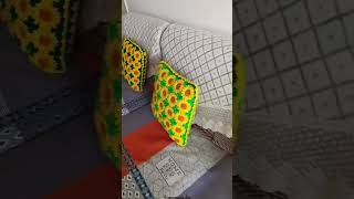 Homemade Cushion Making Video cushion bagmaking crochettutorial shorts [upl. by Giraud248]