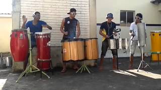 Swingueira percussão [upl. by Ecnerwaled]