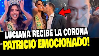 PATRICIO PARODI SE EMOCIONA EN LA CORONACIÓN DE LUCIANA FUSTER EN EN EL MISS GRAND [upl. by Siuqramed435]