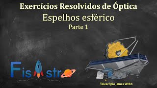 FÍSICA  Exercícios Resolvidos de Espelhos Esféricos  Parte 1 [upl. by Noitsuj]