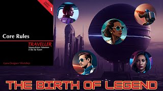 Traveller RPG Character Creation  The 💫DANGEROUS💫 Business of Living [upl. by Ruenhs]