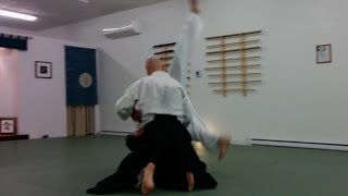 Yokomenuchi Kiriotoshi Aikido [upl. by Eikcin]