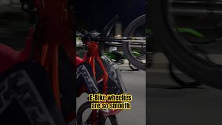 You can’t convince me otherwise ebike electricbike wheelie stuntrider srpntmoto [upl. by Aihsenak391]