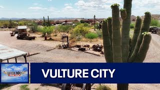 Taking a look at Vulture City near Wickenburg  Drone Zone [upl. by Tenaej711]