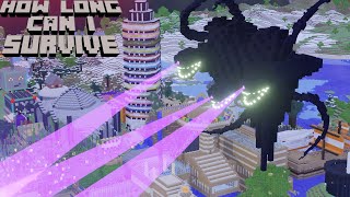 How Long Can I Survive The Wither Storm In Stampys Lovely World [upl. by Aitnyc13]