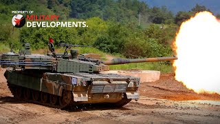 Heres South Koreas K2 Black Panther The Most Expensive Tank in The World Shorts [upl. by Ailemak]