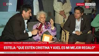 Estela de Carlotto se quejó de que Milei ya no les da más plata pero Kicillof SI [upl. by Allenod]