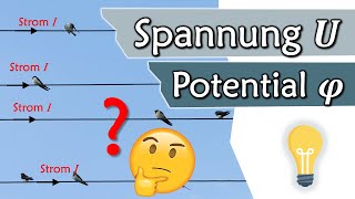 Elektrische Spannung und Potential Volt  Elektrotechnik Grundlagen 5 [upl. by Yuri]