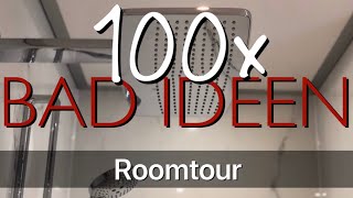 100 BAD IDEEN Badezimmer Roomtour [upl. by Notlil]