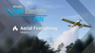 FS 2024  Aerial Firefighting mission  AT802 [upl. by Colville]