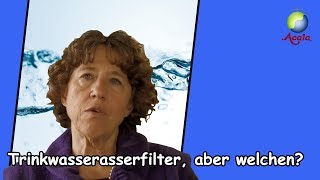 Trinkwasserfilter aber welchen [upl. by Lagiba]