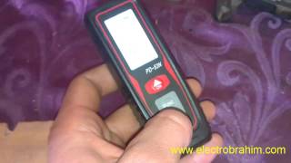 جهاز رائع ل قياس المسافة بالليزر laser distance meter [upl. by Elockcin18]