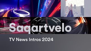 720p Saqartvelo TV News Intros 2024  Openings Compilation [upl. by Frame236]