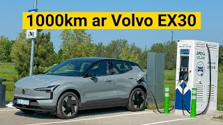 1000km brauciens ar Volvo EX30 elektroauto [upl. by Kev]