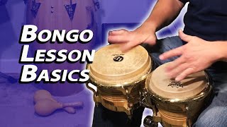 Basic Bongo Sounds and Patterns Lesson [upl. by Skyla865]