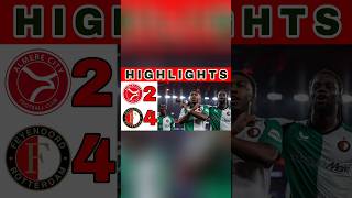 Almere City vs Feyenoord  Highlights and Goals Eredivisie Today Update 2024  Liga Belanda Hari Ini [upl. by Akimit]