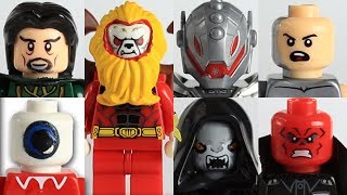 Custom Lego Avengers Villains [upl. by Nodyl260]