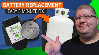 Mopeka Propane Tank Sensor Battery Replacement [upl. by Capwell]