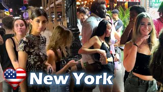 🇺🇸 MANHATTAN NIGHTLIFE AREAS  PACKED BARS amp CLUBS Summer Update【ENTIRE TOUR】Best Neighborhoods [upl. by Tlevesoor]