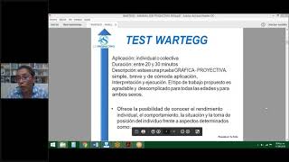 Replay Clase Test del Wartegg Aplicación e interpretación [upl. by Sirovat]