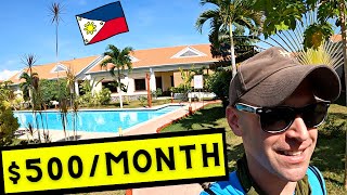 What 500 a Month in Philippines Gets You  HOUSE HUNT 🇵🇭 [upl. by Malcom]