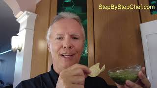 Easy Tomatillo Salsa Verde  Green Salsa  Recipe  StepByStepChefcom [upl. by Ayres]