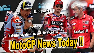 HUGE NEWS For Marc Marquez ampDucati JUST Got LeakedSeverelyPECCO THINKS HES RETIRED  MotoGP 2024 [upl. by Fair848]