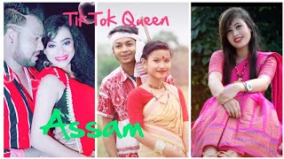 TikTok Queen In Assam  TikTok  Assamese Queen [upl. by Cumine325]