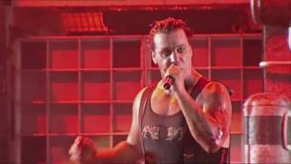 Rammstein  Benzin  Live from Volkerball Nîmes [upl. by Gaige]