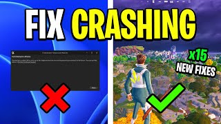 How To Fix Fortnite Crashes SEASON 4 [upl. by Countess605]