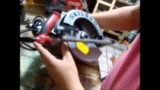 UNBOXING SIERRA CIRCULAR SKILSAW SIDEWINDER SPT67WM [upl. by Khanna970]